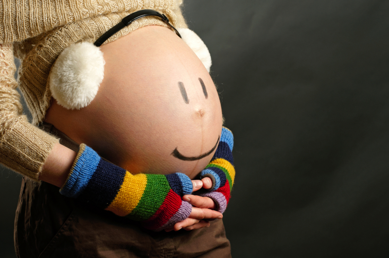 Как меняются женщины за время ожидания родов, и что общего между беременной и ребенком