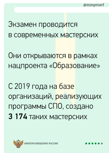 В колледжах и техникумах России стартовали первые демонстрационные экзамены 2023 года